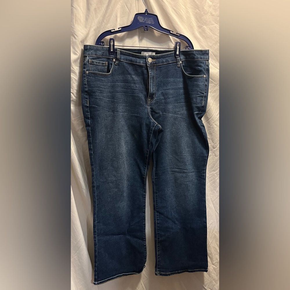 lane bryant flex magic waistband signature fit mid rise boot size 22